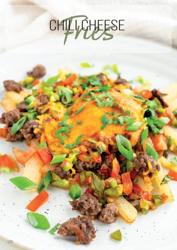 Chili Cheese Fries aus LowCarbBenni meets Heißluftfritteusen Teil 2