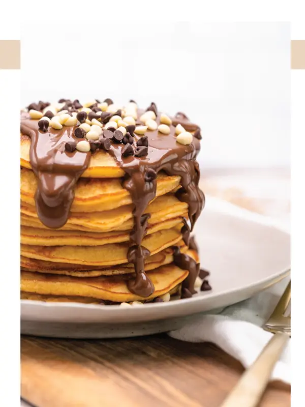 Schoko-Pancakes aus dem Küchenmaschinen-Kochbuch
