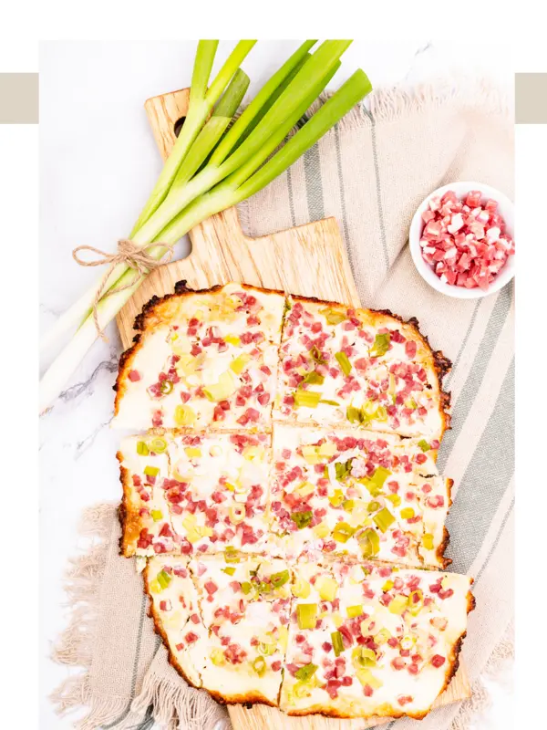 Flammkuchen aus dem Küchenmaschinen-Kochbuch