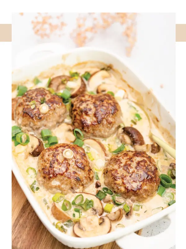 Hackbällchen aus dem Küchenmaschinen-Kochbuch